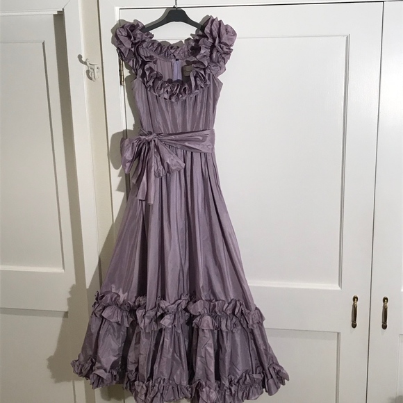 Vintage Oscar de la Renta Rare 70's Beauty - Picture 6 of 8